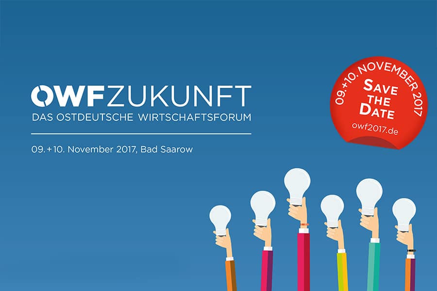 Auch Holger Wassermann von Intagus nutzt das diesjährige Ostdeutsche Wirtschaftsforum 2017.