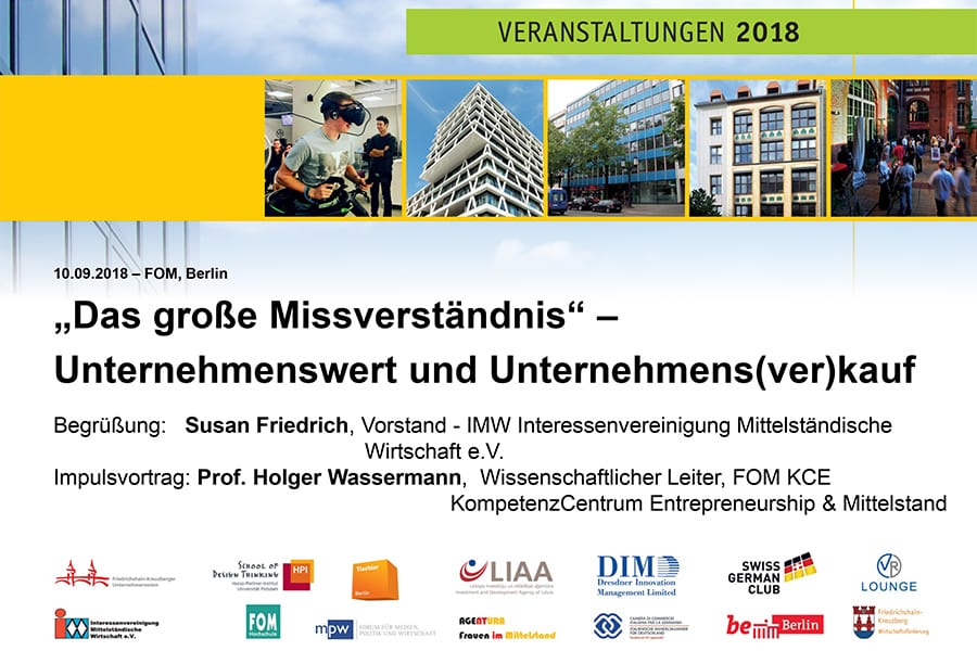 Nachfolger finden und optimal starten - diese Veranstaltung gibt Ihnen wertvolle Tipps.